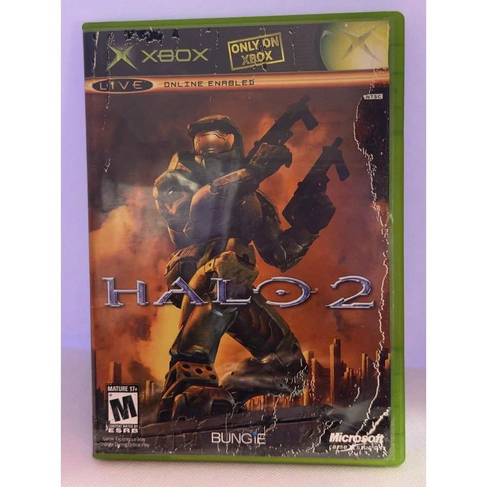 Microsoft Game Studios Halo 2 Xbox Shooter Sci-Fi M NTSC-U/C Online Multiplayer